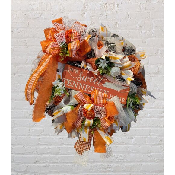 Custom Made  "Our Sweet Tennessee Home"  made on wire wreath frame - Picture 8 of 11